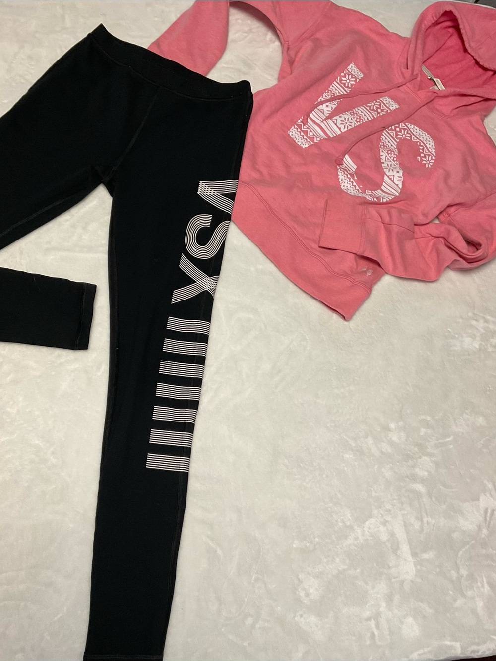 Victorias Secret Leggings and Hoodie